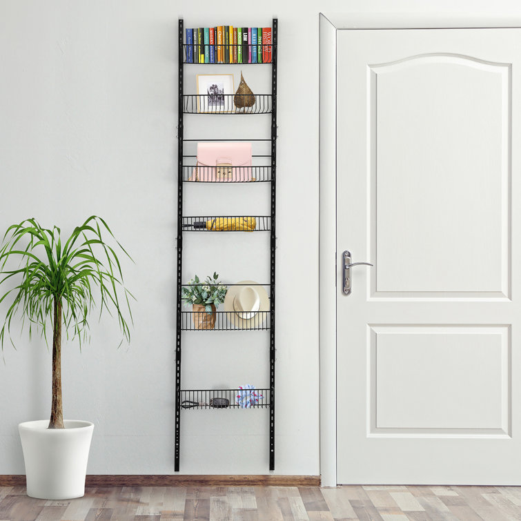 Wall Spice Rack with Adjustable Racks